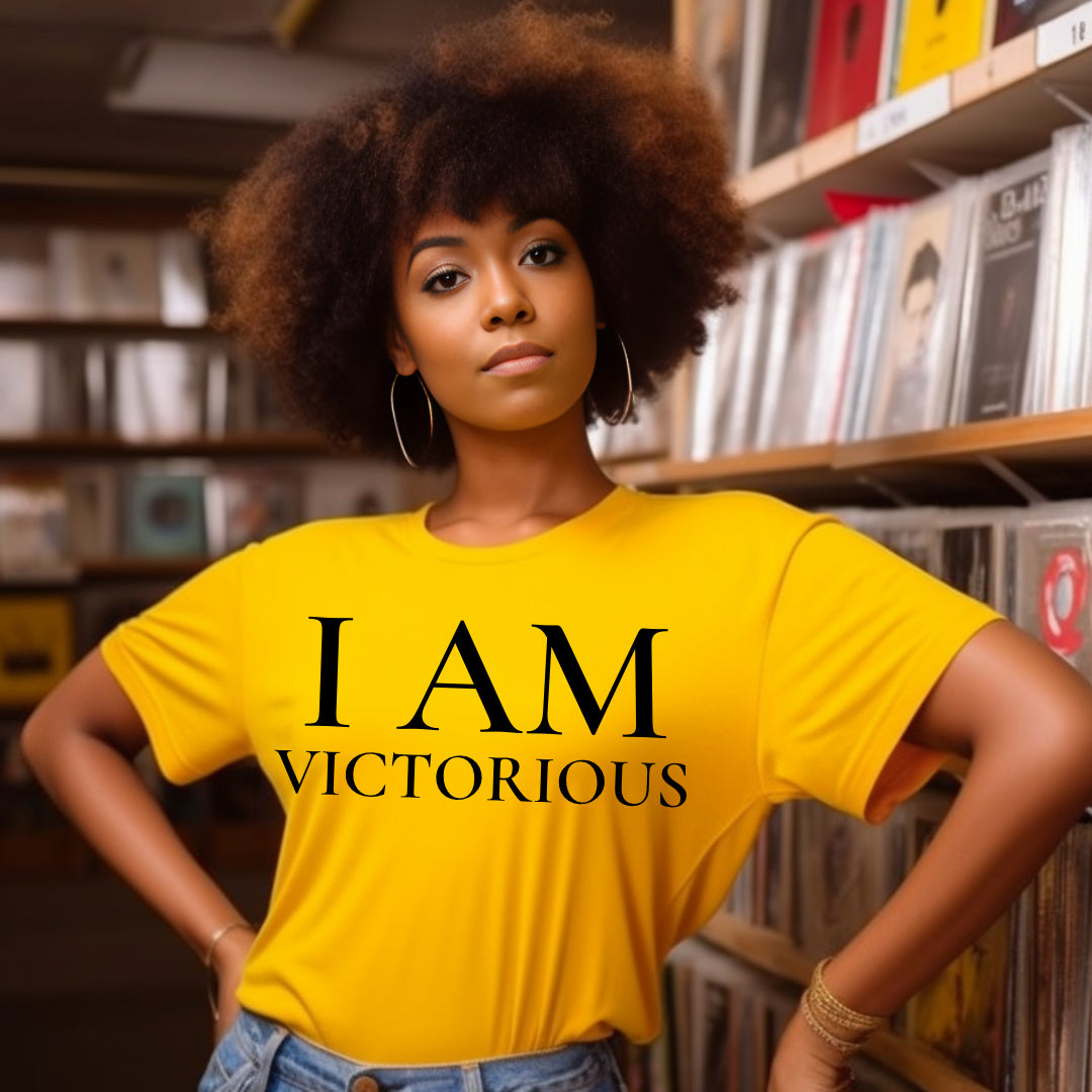 I Am Victorious Tee • Faith-based Shirt • Unisex T-Shirt