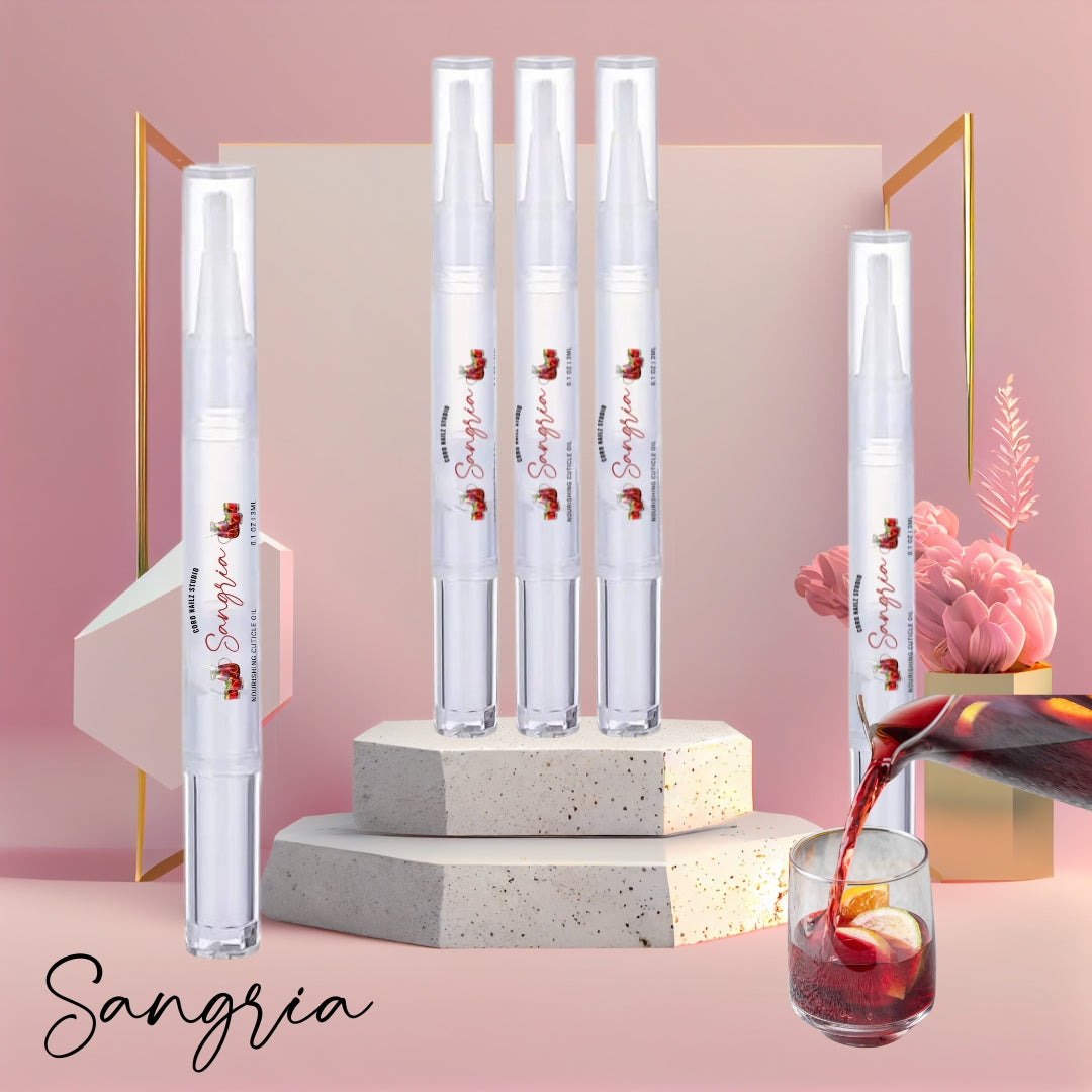 Sangria Scented 3ml Nail + Cuticle Oil Pen