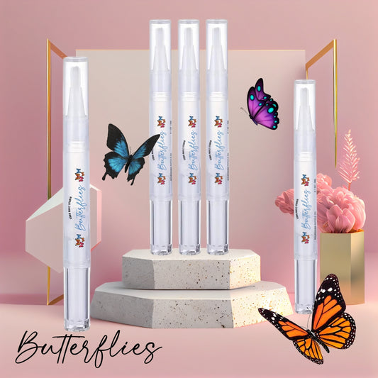 Butterflies Scented 3ml Nail + Cuticle Oil Pen
