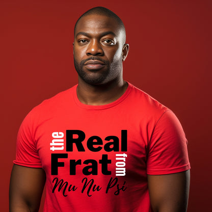 Nupes The Real Frat Tee • Crew Neck • Unisex Shirt