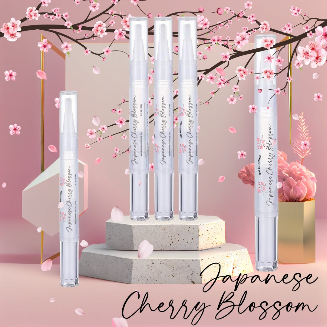 Japanese Cherry Blossom Scented 3ml Nail + Cuticle Oil Pen