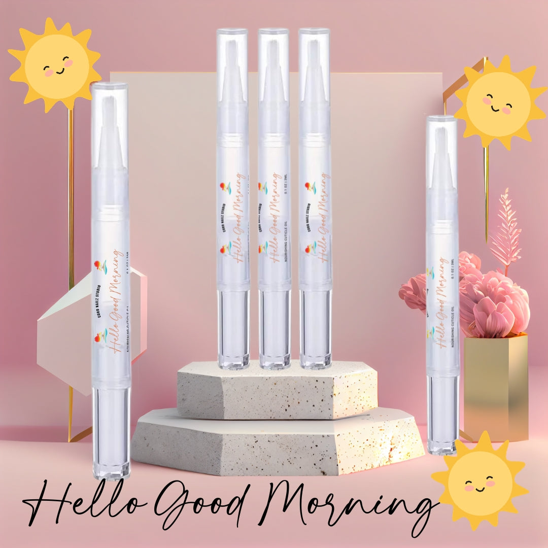 Hello Good Morning Scented 3ml Nail + Cuticle Oil Pen