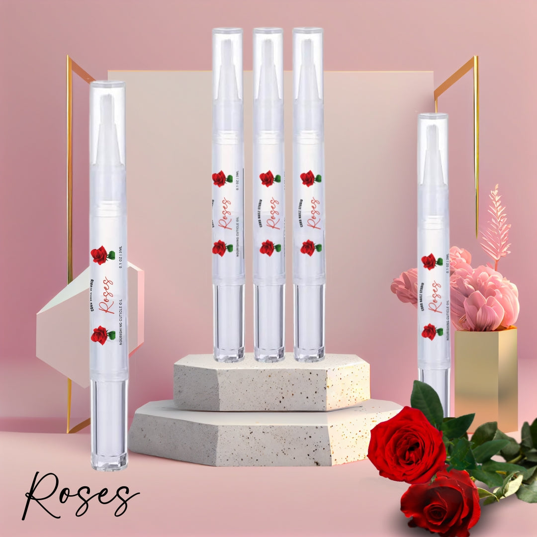 Roses Scented 3ml Nail + Cuticle Oil Pen