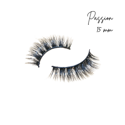 PASSION (17MM) • Natural Lashes • Faux Mink Lashes