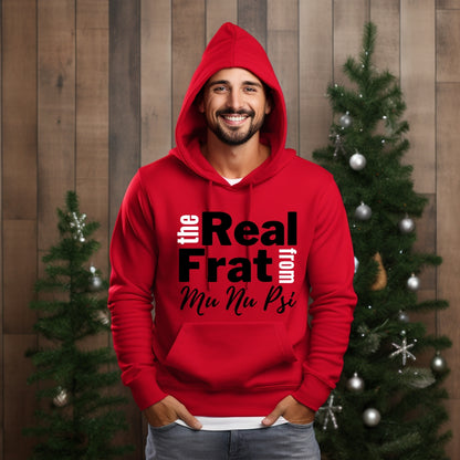 Nupes The Real Frat Hoodie • Cotton Fabric • Casual Unisex
