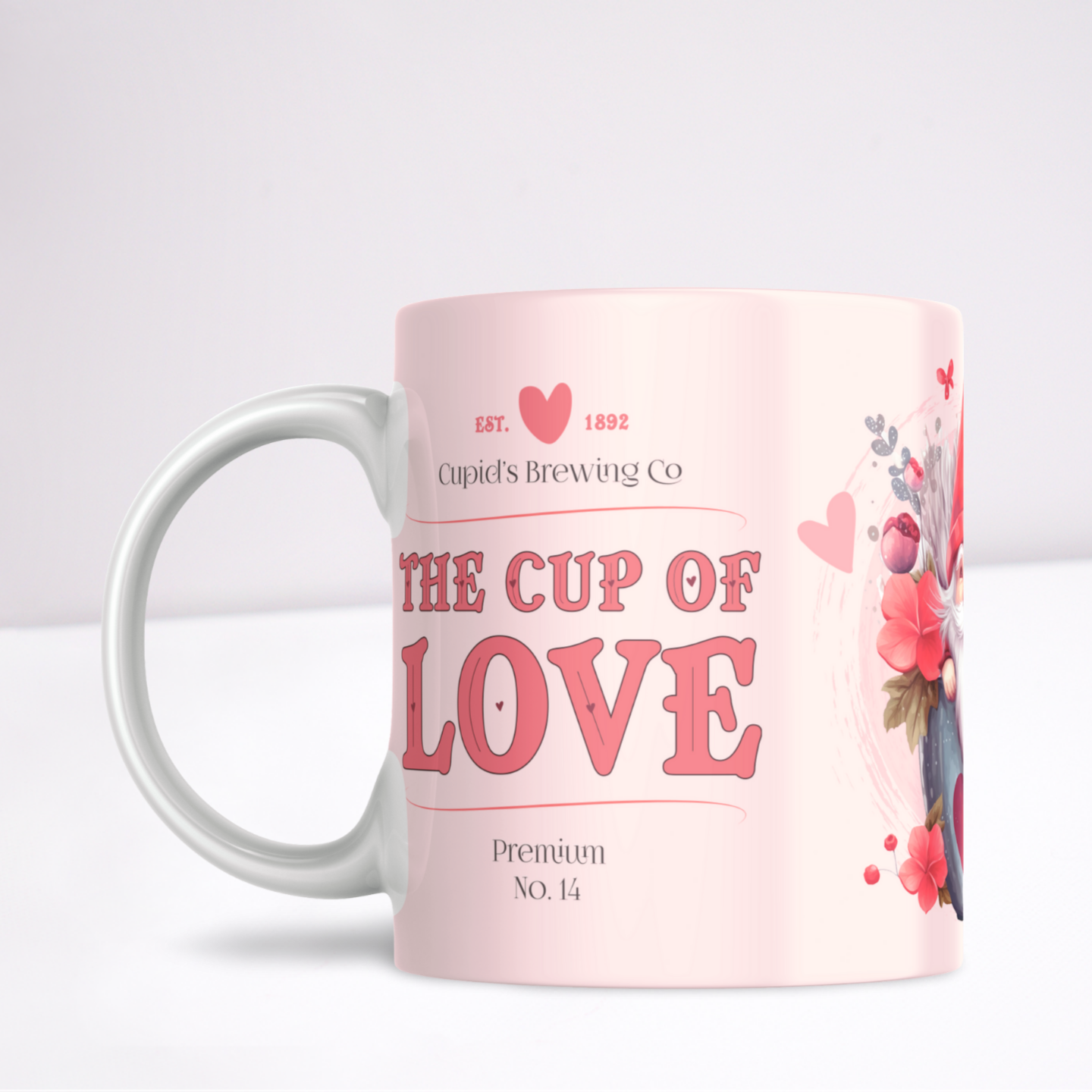 The Cup of Love Coffee Mug • 15 oz Ceramic • Drinkware