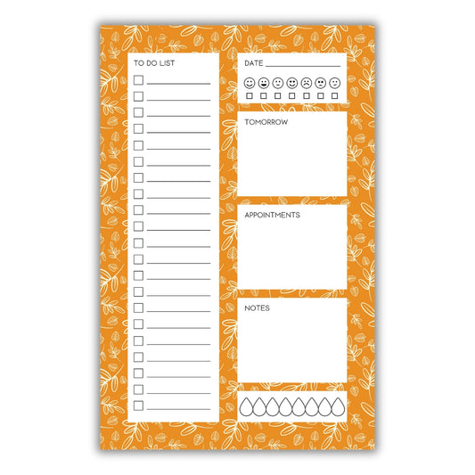Citrus Daily Planner Notepad • 5.5 x 8.5"