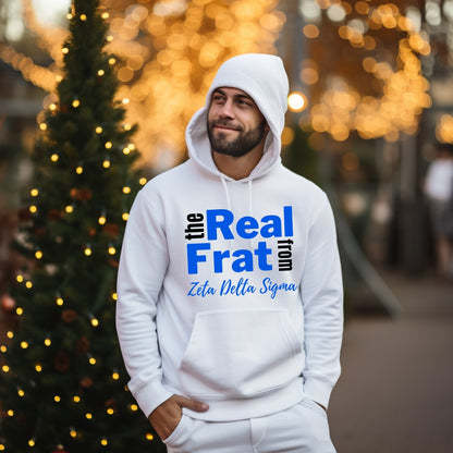 Sigma The Real Frat Hoodie • Cotton Fabric • Casual Unisex