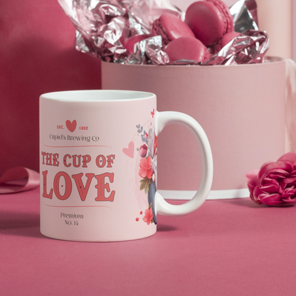 The Cup of Love Coffee Mug • 15 oz Ceramic • Drinkware