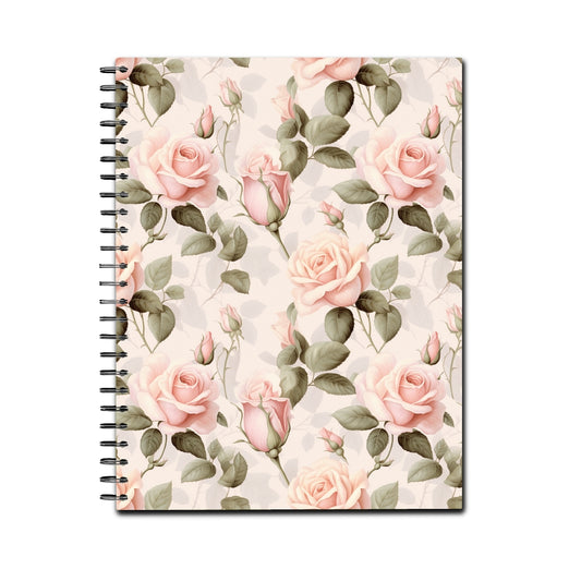 Soft Cottagecore Spiral Lined Notebook